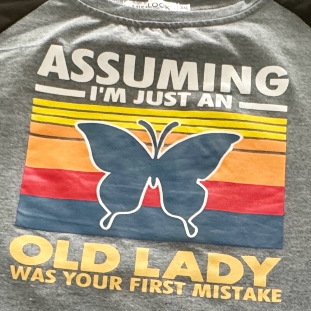 Old lady sweatshirt perfect for secret witches at Halloween